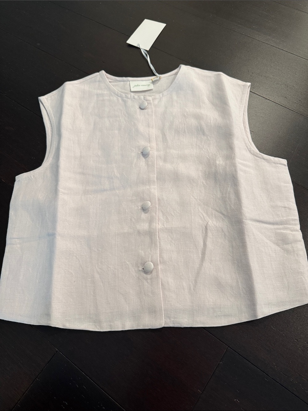 Julia Amory Blair Linen Top XS